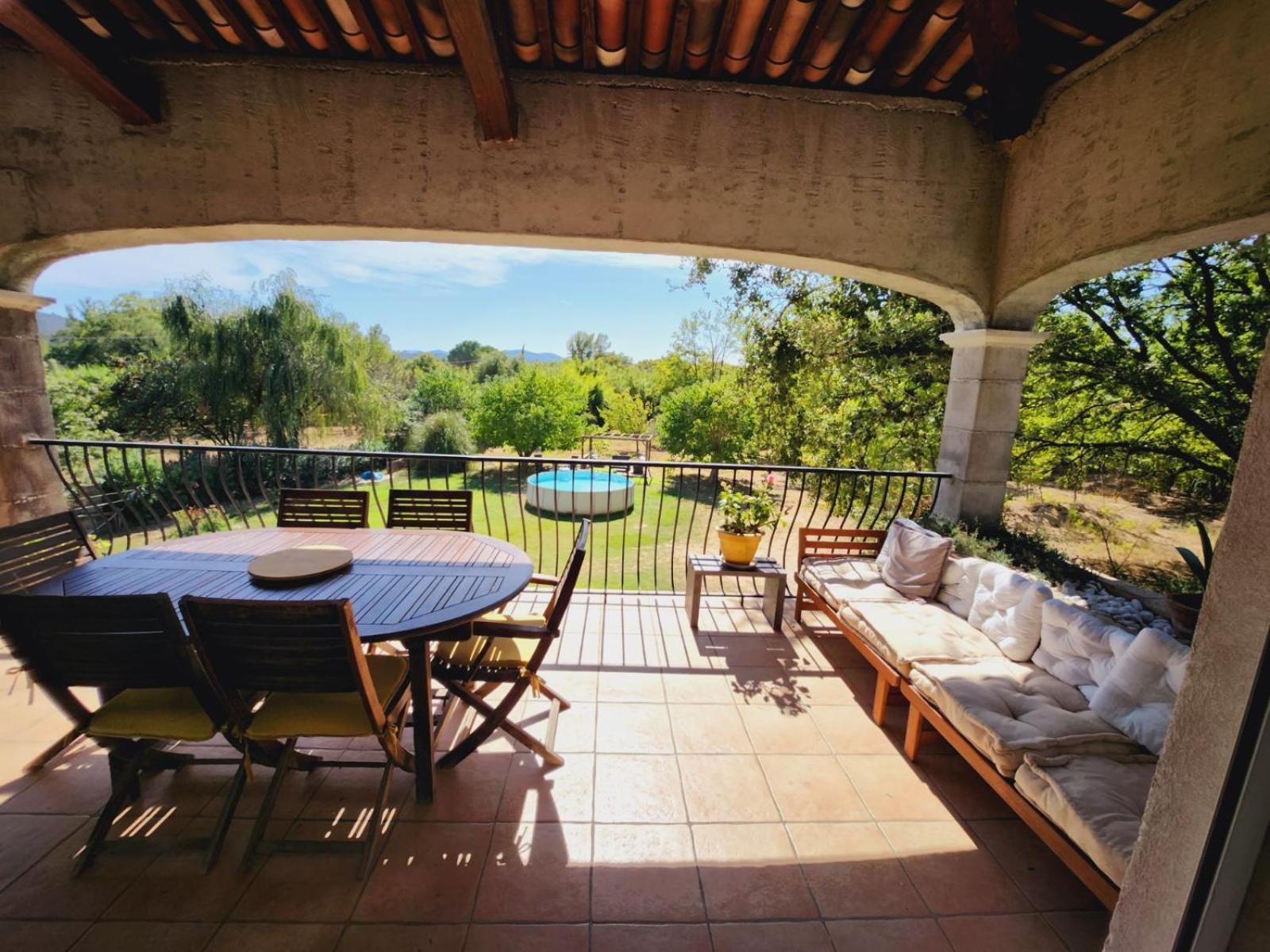 Villa En Pleine Nature Le Muy Bagian luar foto