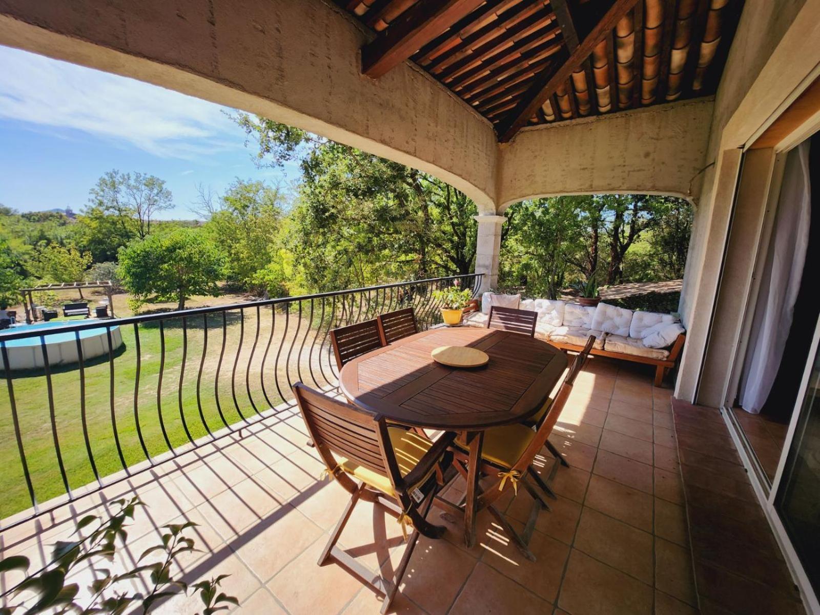 Villa En Pleine Nature Le Muy Bagian luar foto